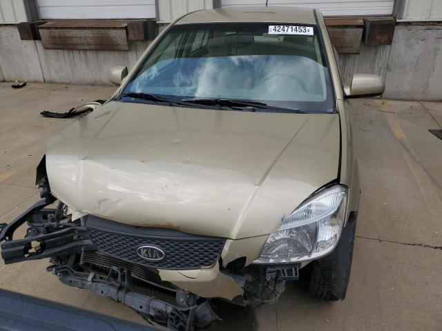 Photo 5 from auction – 2009 KIA RIO BASE with VIN KNADE223996524499