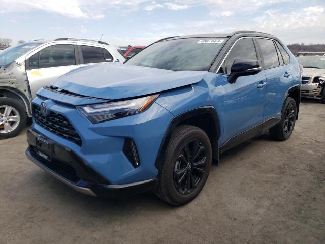 Photo 1 from auction – 2022 TOYOTA RAV4 XSE with VIN 4T3E6RFV7NU085191