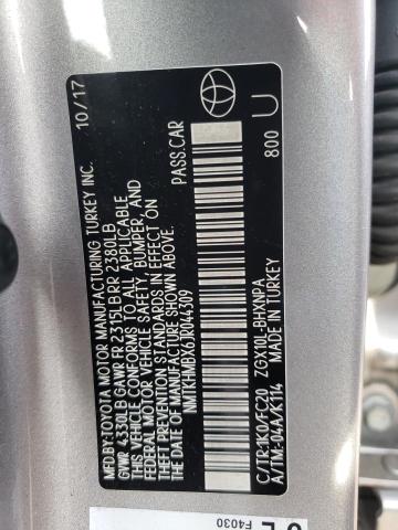 Photo 14 from auction – 2018 TOYOTA C-HR with VIN NMTKHMBX6JR044309