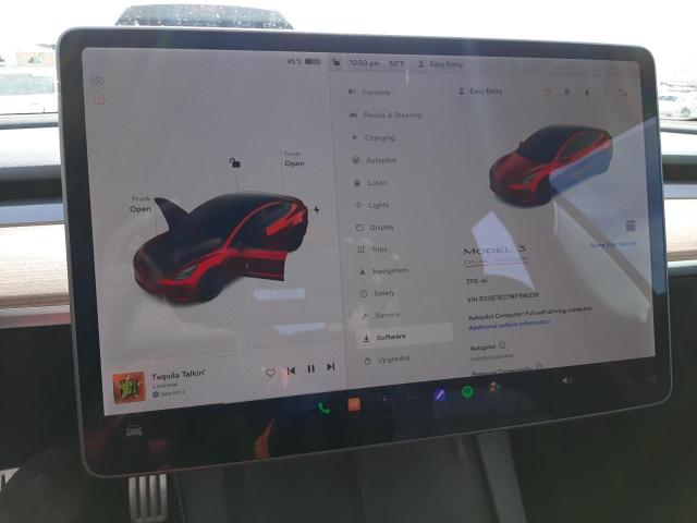 Photo 9 from auction – 2022 TESLA MODEL 3 with VIN 5YJ3E1EC7NF196339