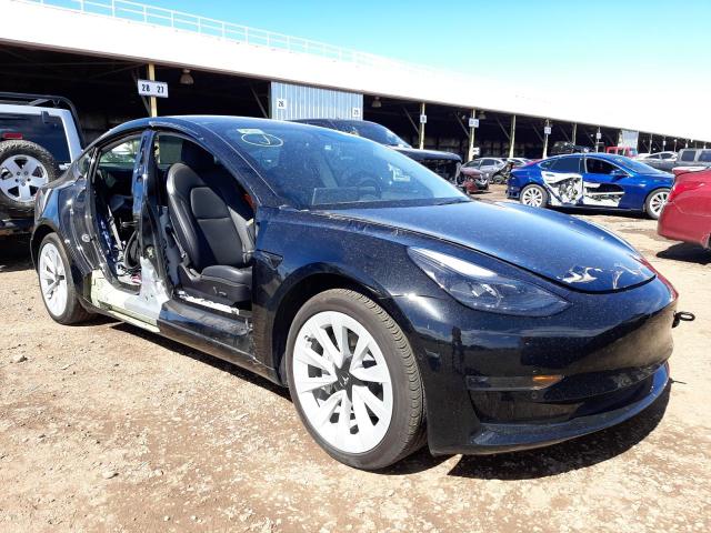 Photo 4 from auction – 2022 TESLA MODEL 3 with VIN 5YJ3E1EA9NF191139