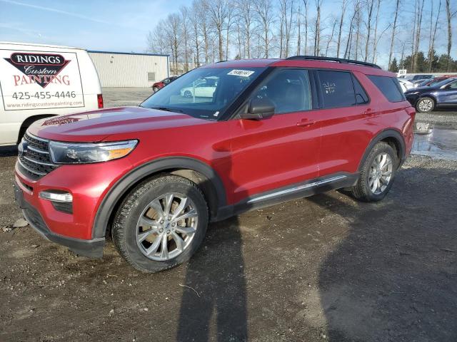 FORD EXPLORER X 2020 with VIN 1FMSK7DH6LGB20985 - Photo from auction