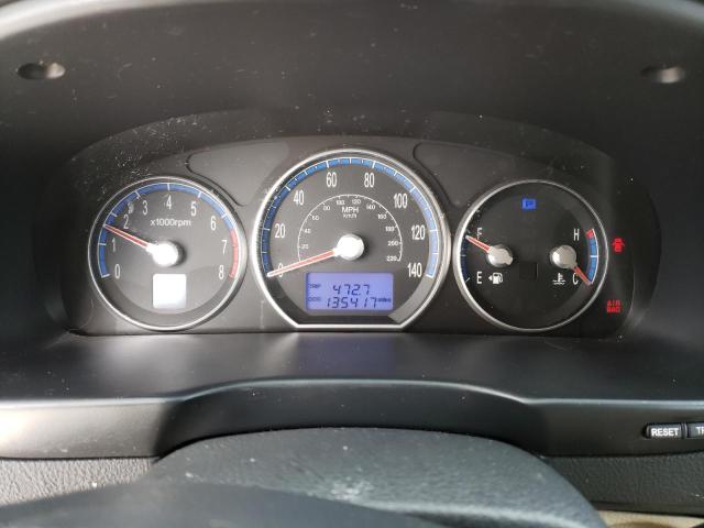 Photo 9 from auction – 2008 HYUNDAI SANTA FE with VIN 5NMSG73DX8H155131