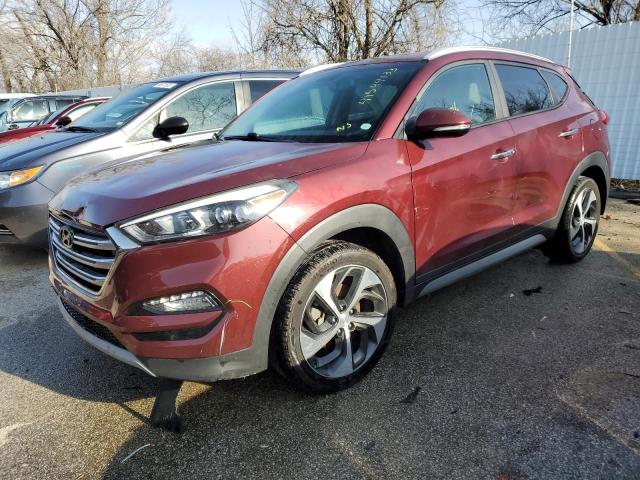 Photo 1 from auction – 2017 HYUNDAI TUCSON LIM with VIN KM8J33A22HU368709