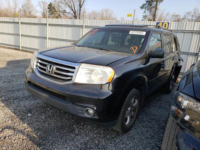 HONDA PILOT EXL 2012 with VIN 5FNYF3H69CB042443 - Photo from auction