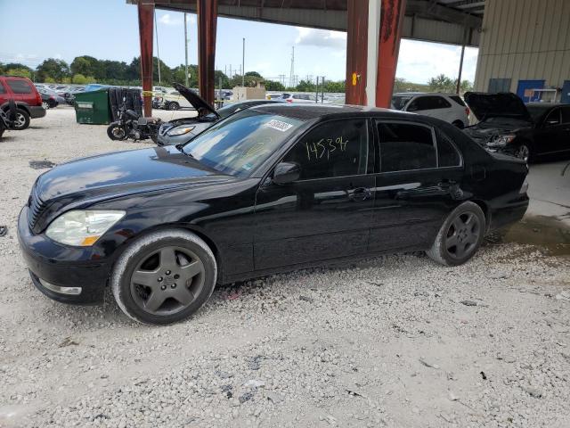 LEXUS LS 430 2005 with VIN JTHBN36F155017597 - Photo from auction