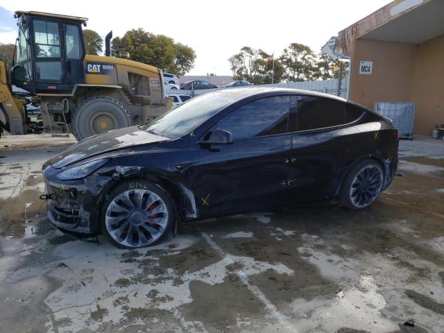 TESLA MODEL Y 2023 with VIN 7SAYGDEF2PF583186 - Photo from auction