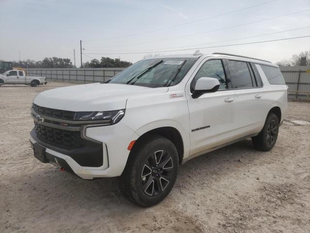 CHEVROLET SUBURBAN K 2021 with VIN 1GNSKDKD8MR372091 - Photo from auction