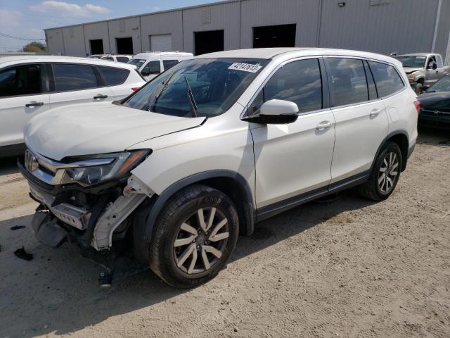 HONDA PILOT EX 2019 with VIN 5FNYF5H37KB030825 - Photo from auction