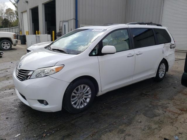 TOYOTA SIENNA XLE 2011 with VIN 5TDYK3DC2BS120966 - Photo from auction