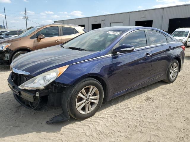 HYUNDAI SONATA GLS 2014 with VIN 5NPEB4AC6EH837748 - Photo from auction