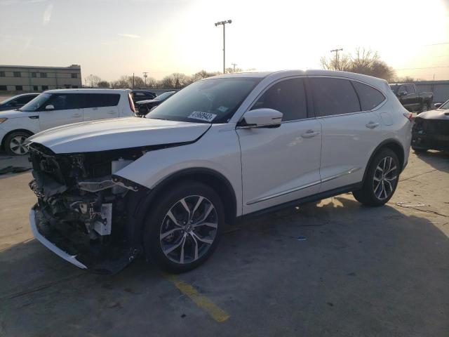 Photo 1 from auction – 2022 ACURA MDX TECHNO with VIN 5J8YD9H41NL003080