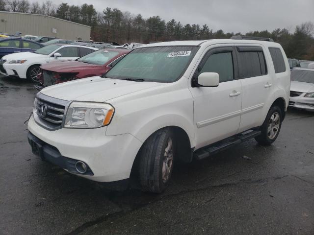 HONDA PILOT EXL 2012 with VIN 5FNYF4H5XCB022960 - Photo from auction