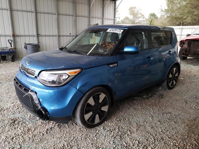 KIA SOUL + 2016 with VIN KNDJP3A58G7330465 - Photo from auction