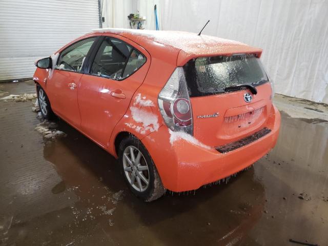 Photo 2 from auction – 2012 TOYOTA PRIUS C with VIN JTDKDTB31C1010539
