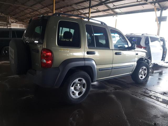 Photo 3 from auction – 2004 JEEP LIBERTY SP with VIN 1J4GL48K54W140853