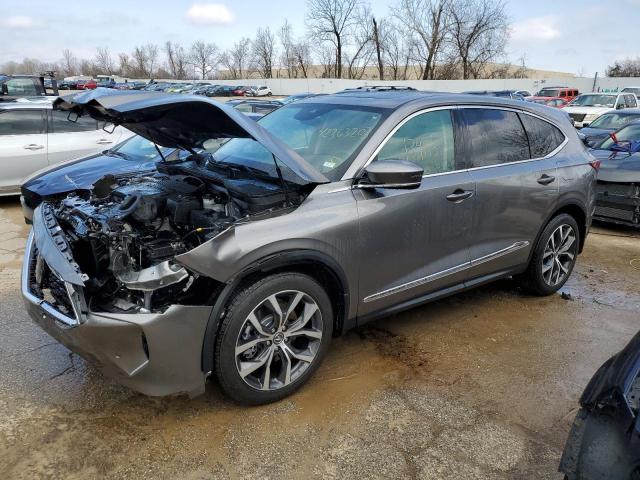 ACURA MDX TECHNO 2022 with VIN 5J8YE1H4XNL011659 - Photo from auction