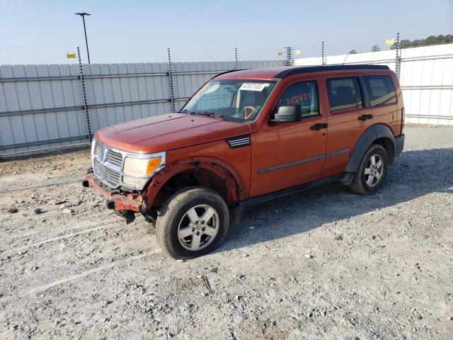 DODGE NITRO SXT 2007 with VIN 1D8GT28K37W596429 - Photo from auction
