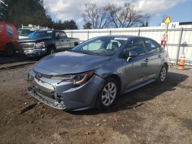 TOYOTA COROLLA LE 2021 with VIN 5YFEPMAE6MP162374 - Photo from auction