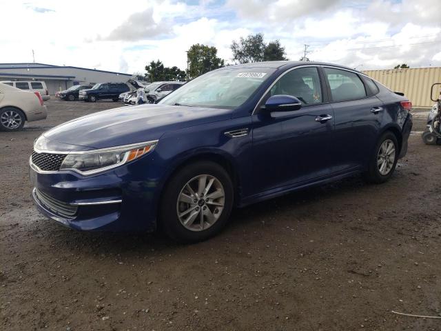 KIA OPTIMA LX 2018 with VIN 5XXGT4L36JG207611 - Photo from auction