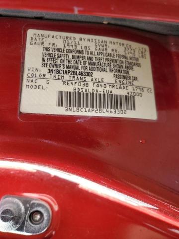 Photo 14 from auction – 2011 NISSAN VERSA S with VIN 3N1BC1AP2BL463302