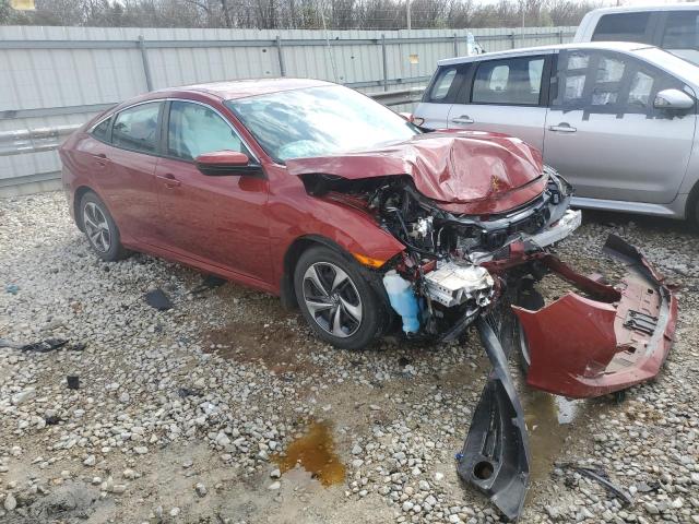 Photo 4 from auction – 2020 HONDA CIVIC LX with VIN 19XFC2F64LE006484