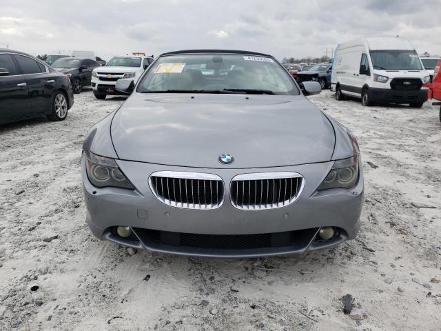 Photo 5 from auction – 2005 BMW 645 CI AUT with VIN WBAEK73415B325028