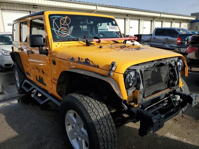 Photo 4 from auction – 2012 JEEP WRANGLER U with VIN 1C4BJWDG3CL135587