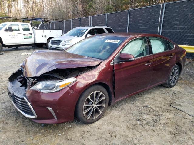 TOYOTA AVALON XLE 2016 with VIN 4T1BK1EB9GU215541 - Photo from auction