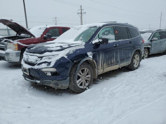 HONDA PILOT LX 2016 with VIN 5FNYF6H12GB021266 - Photo from auction