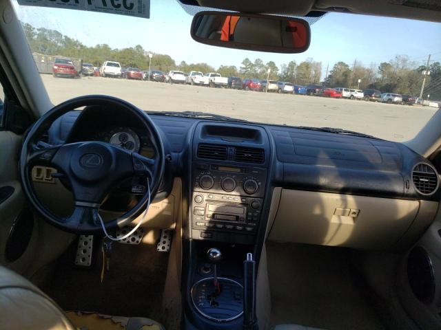 Photo 8 from auction – 2002 LEXUS IS 300 with VIN JTHBD192120040192
