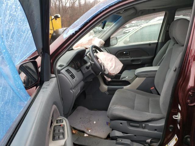 Photo 7 from auction – 2007 HONDA PILOT EX with VIN 2HKYF18477H528405