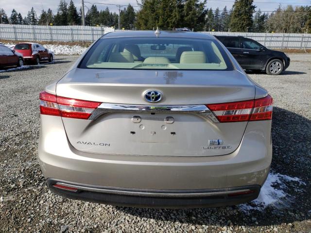 Photo 6 from auction – 2014 TOYOTA AVALON HYB with VIN 4T1BD1EB9EU029408