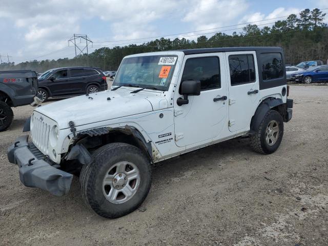 JEEP WRANGLER U 2016 with VIN 1C4BJWKG2GL312381 - Photo from auction