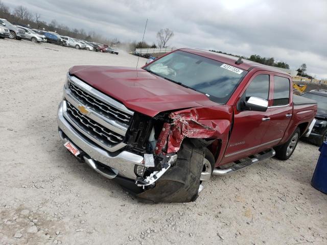 CHEVROLET SILVERADO 2018 with VIN 3GCUKSER7JG379266 - Photo from auction