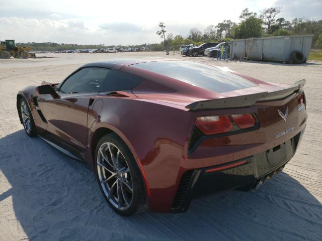 Photo 2 from auction – 2018 CHEVROLET CORVETTE G with VIN 1G1YY2D78J5103453