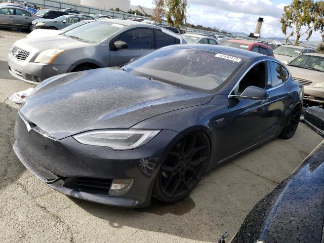 TESLA MODEL S 2016 with VIN 5YJSA1E45GF144419 - Photo from auction