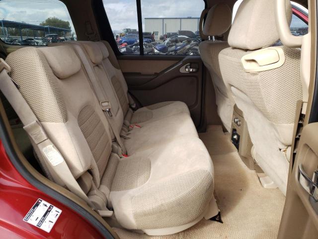 Photo 10 from auction – 2006 NISSAN PATHFINDER with VIN 5N1AR18U06C643474
