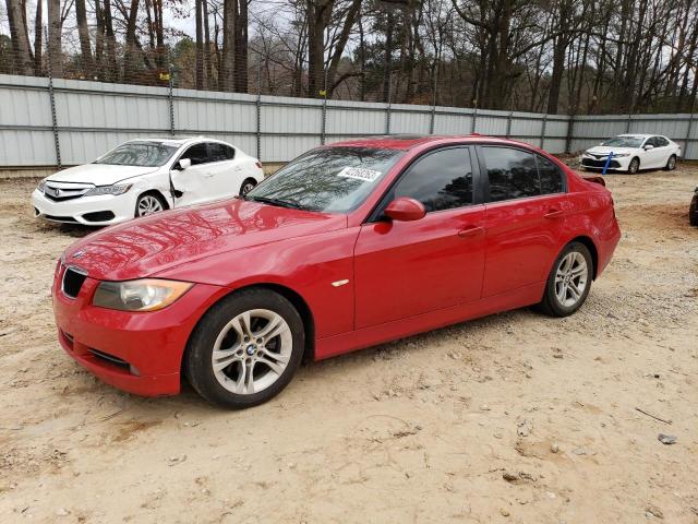 BMW 328 I 2008 with VIN WBAVA37568NL56826 - Photo from auction