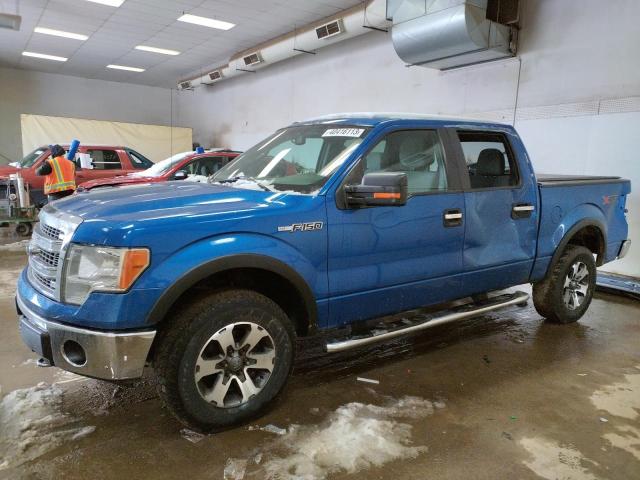 FORD F150 SUPER 2013 with VIN 1FTFW1EF4DFA33016 - Photo from auction