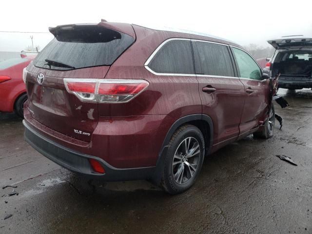 Photo 3 from auction – 2016 TOYOTA HIGHLANDER with VIN 5TDJKRFH2GS351435