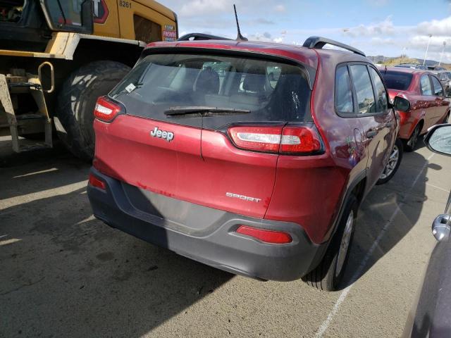 Photo 3 from auction – 2016 JEEP CHEROKEE S with VIN 1C4PJLAB2GW125831