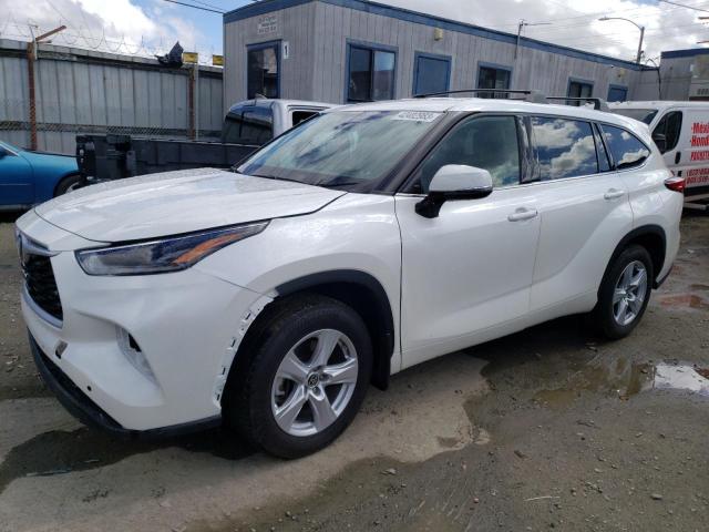 TOYOTA HIGHLANDER 2021 with VIN 5TDCZRAH7MS076037 - Photo from auction