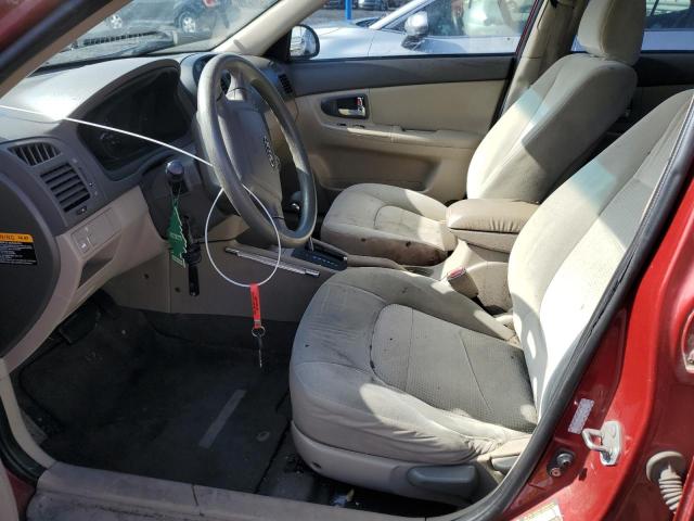 Photo 7 from auction – 2008 KIA SPECTRA EX with VIN KNAFE122085560855