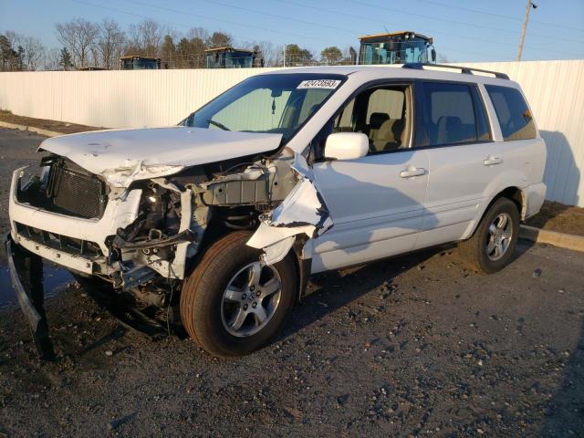 HONDA PILOT EX 2006 with VIN 2HKYF18486H503785 - Photo from auction