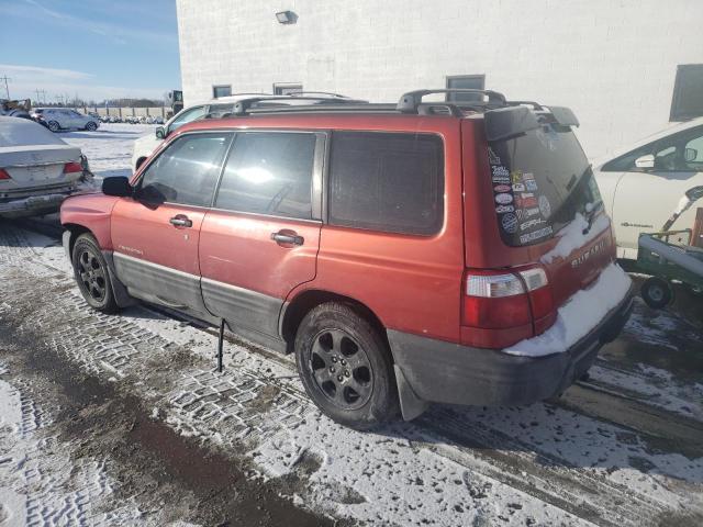 Photo 2 from auction – 2001 SUBARU FORESTER L with VIN JF1SF63511G720679