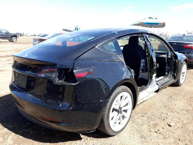 Photo 3 from auction – 2022 TESLA MODEL 3 with VIN 5YJ3E1EA9NF191139