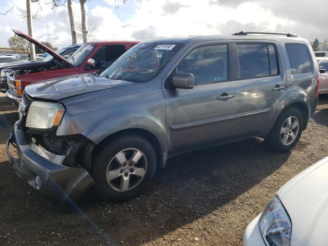 HONDA PILOT EXL 2010 with VIN 5FNYF4H62AB021503 - Photo from auction