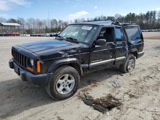 JEEP CHEROKEE S 2001 with VIN 1J4FF48S01L594573 - Photo from auction