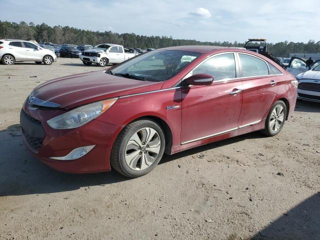 HYUNDAI SONATA HYB 2013 with VIN KMHEC4A45DA084043 - Photo from auction